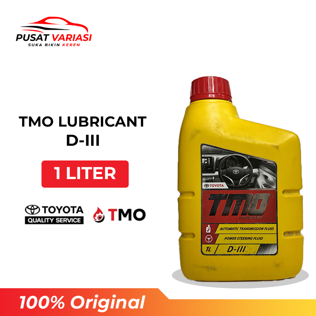 TMO Lubricant D‑III Oli Transmisi Otomatis & Power Steering – 1 Liter Original