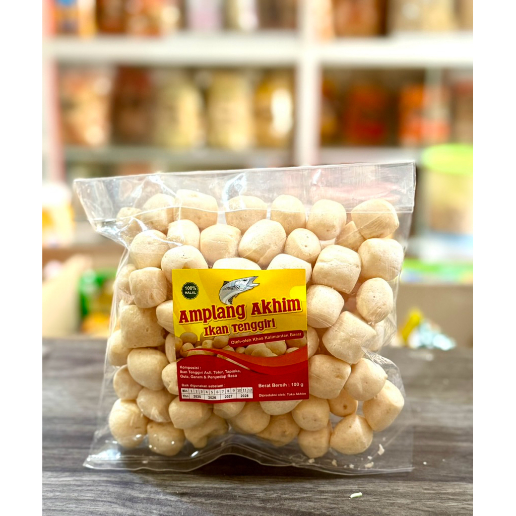 

Snack Amplang Akhim 100g/ Kerupuk Ikan Tenggiri