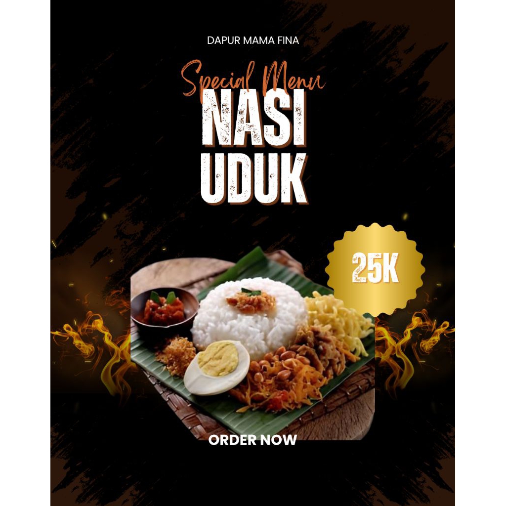 

Nasi Uduk Rumahan by Dapur Mama Fina – Paket Komplit & Lezat