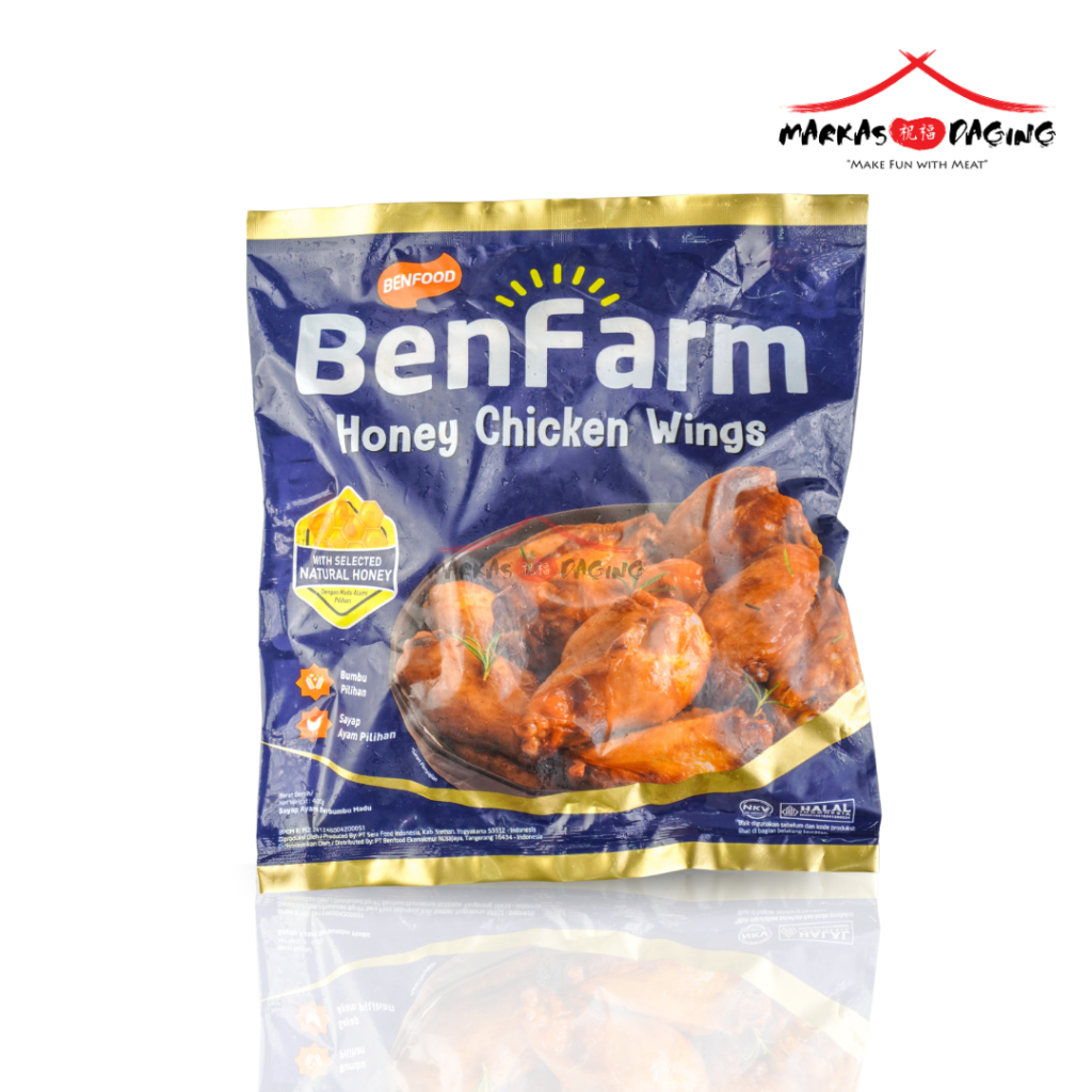 

BENFARM Honey Chicken Wings 400gr - Markasdaging