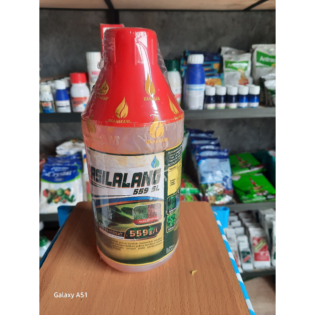 HERBISIDA BERSILALANG 559 SL 1 Liter (Bonus bubuk Grandally 25 WP)- Racun Pembasmi gulma / rumput am