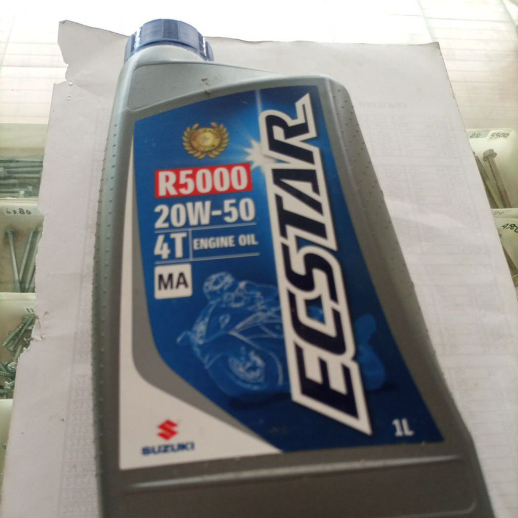 oli mesin 20w 50 Suzuki 1l ecstar