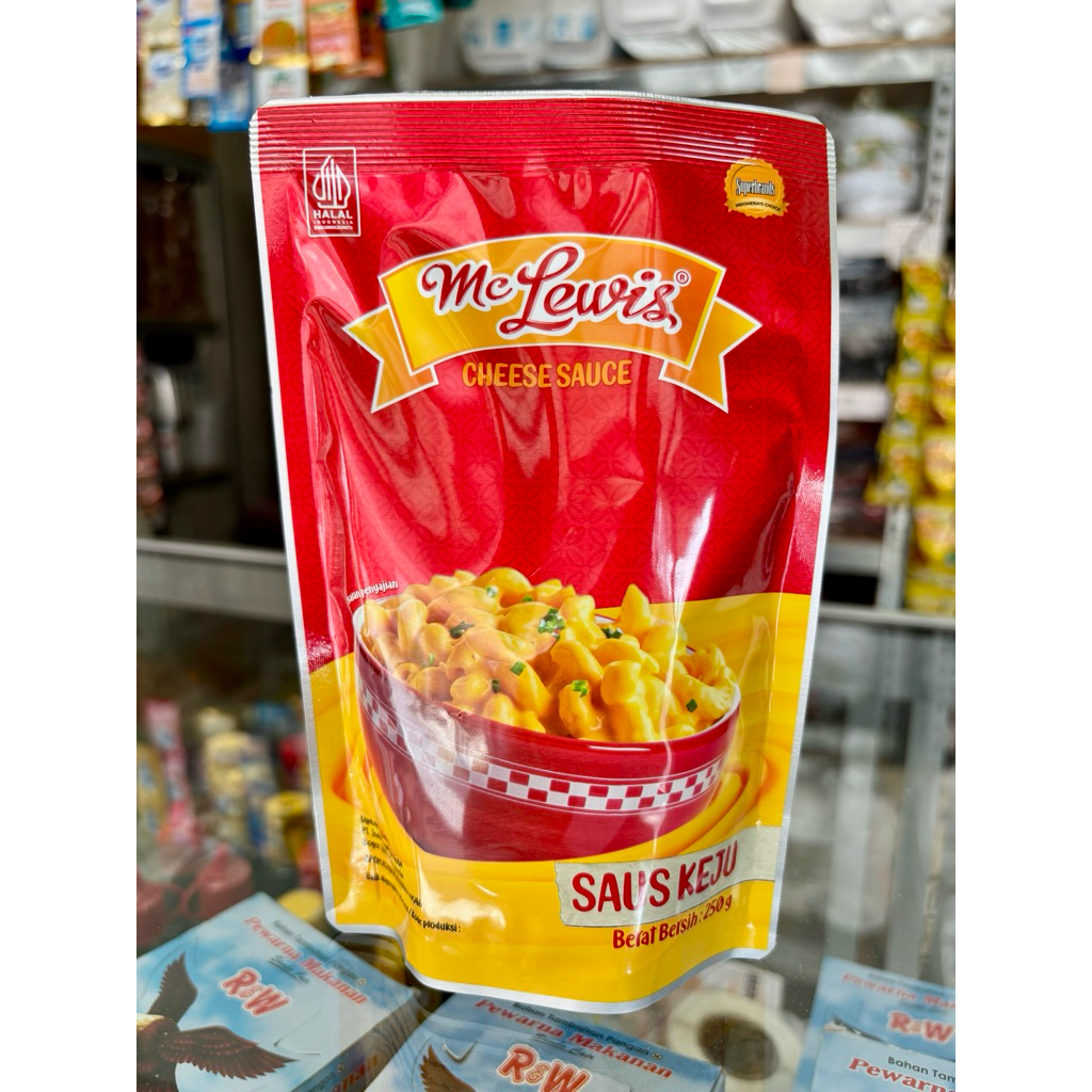 

250gram Mc Lewis Cheese Sauce Saus Keju Enak