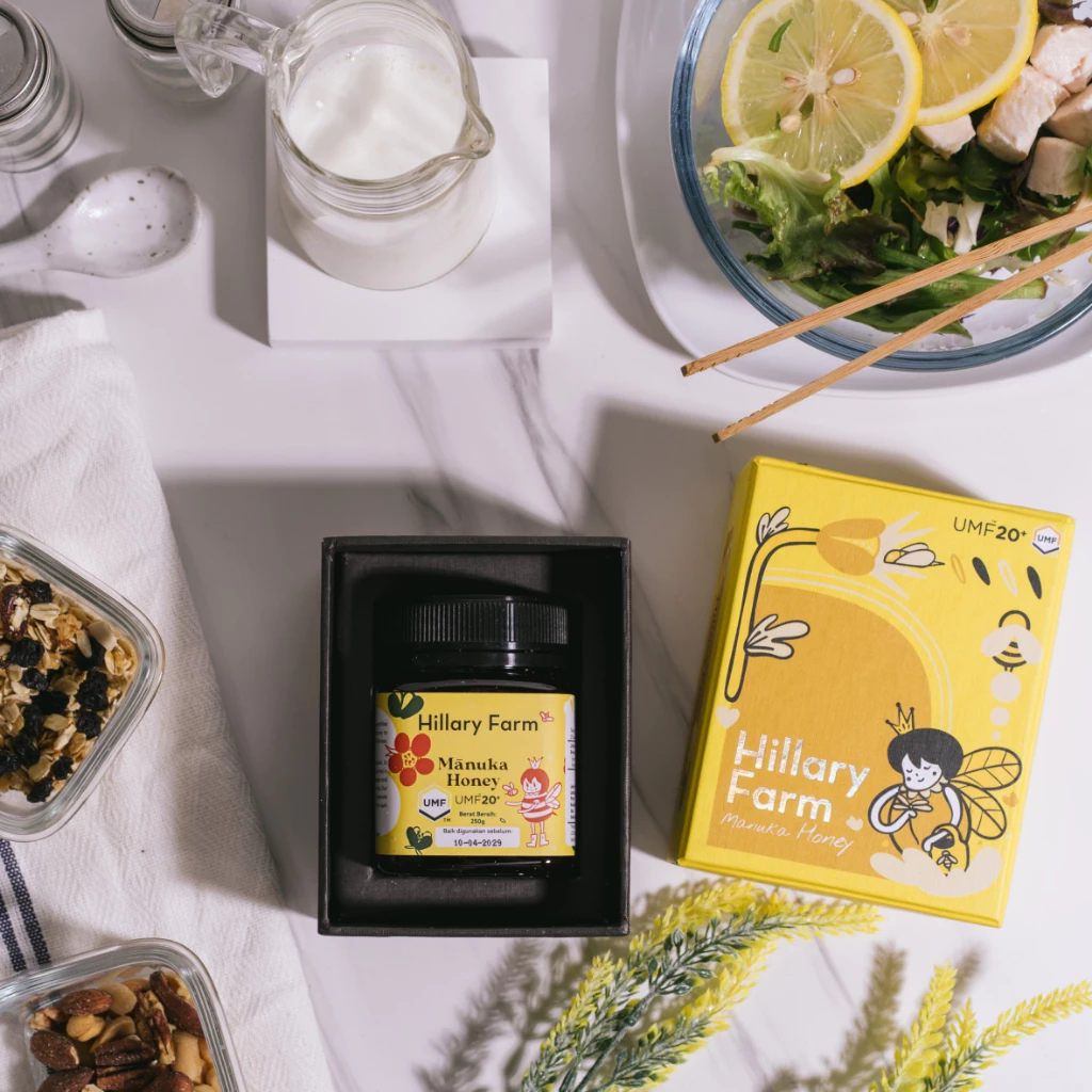 

Hillary Farm Manuka Honey UMF 20+ Madu Manuka 250GR