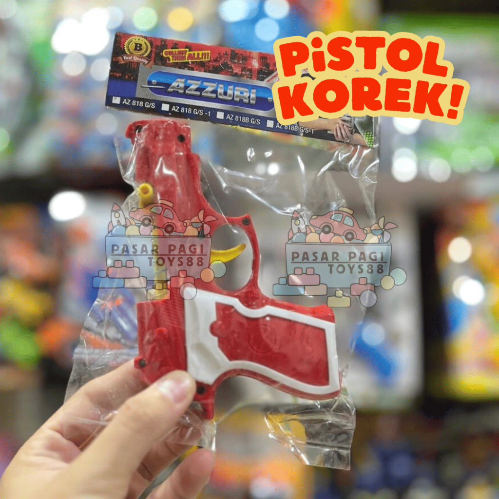 MAINAN Pistol korek api kayu murah Nerf Gun Mainan Anak Laki