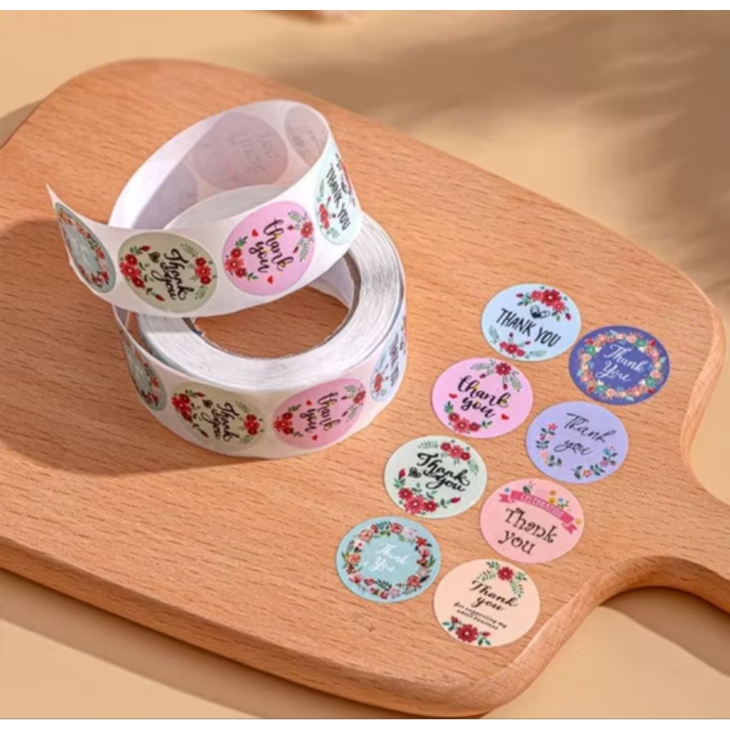 

Sticker Thankyou | Sticker Selamat Menikmati 500pcs