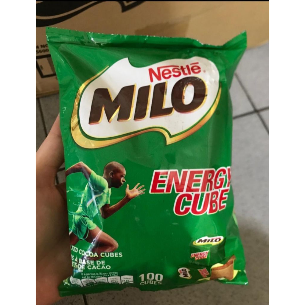 

Nestle Milo energy cube isi 100pc