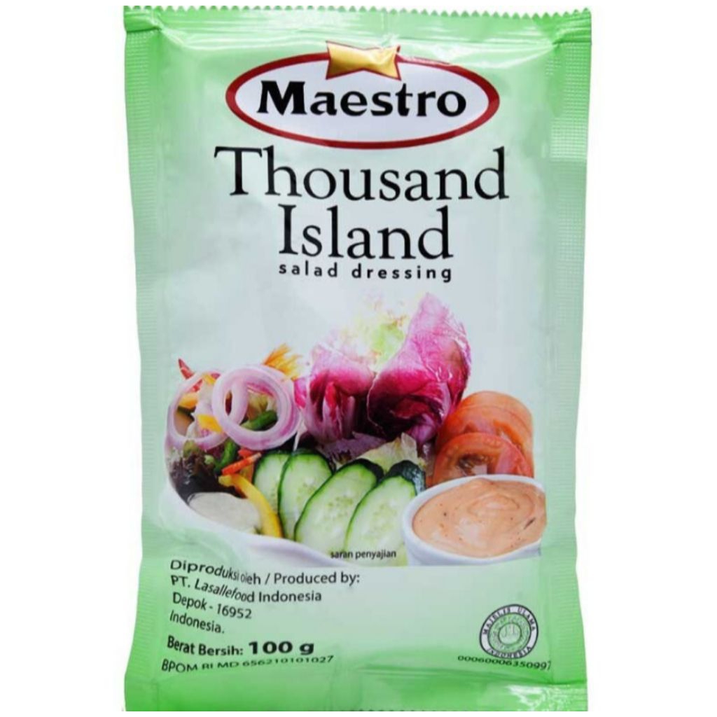 

Maestro Thousand Island Salad Dressing 100g