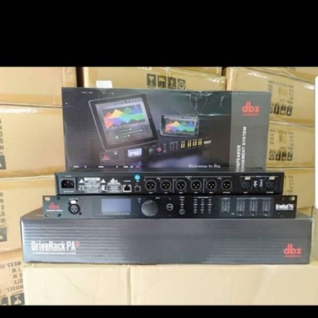 Speaker management DBX PA2 dlms dbx pa 2