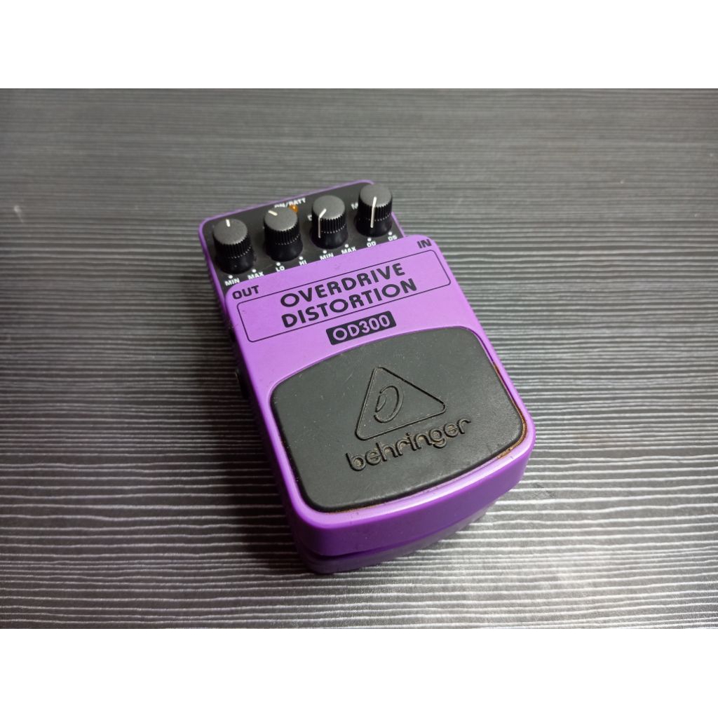 Efek Gitar Behringer OD300 Efek Gitar Overdrive Distorsi Second