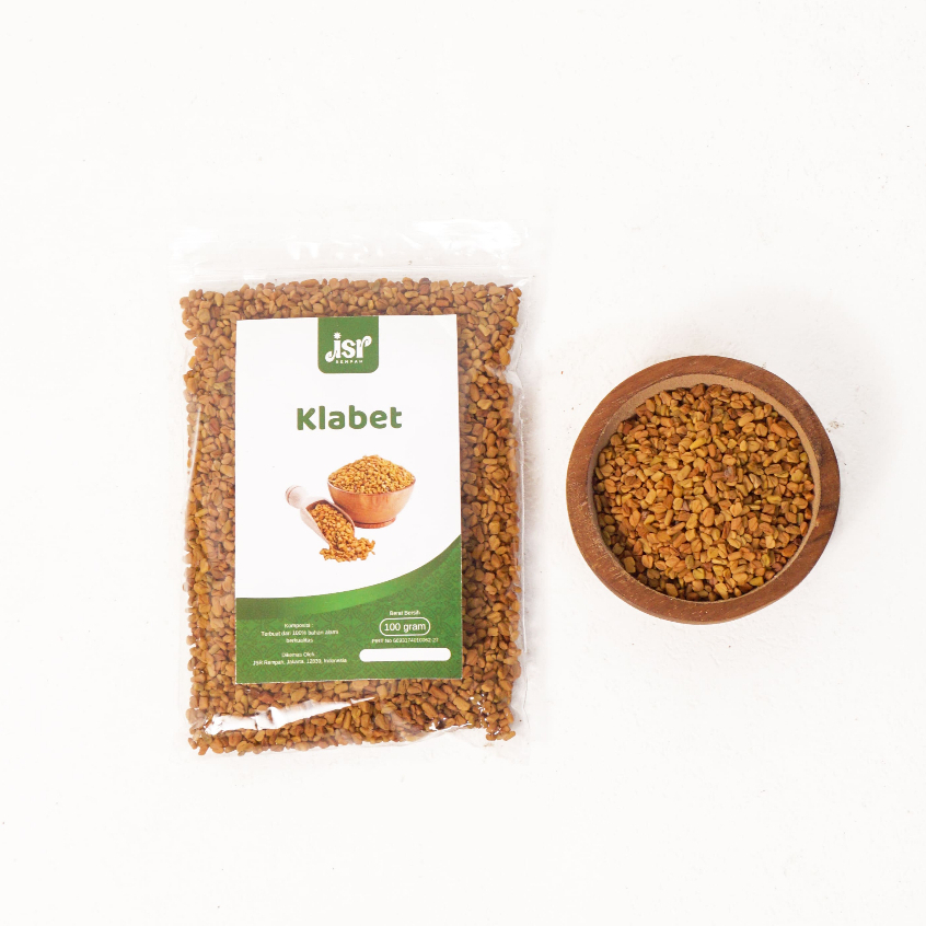 

Jsr Rempah Klabet Alba Hulbah Fenugreek 100 Gram