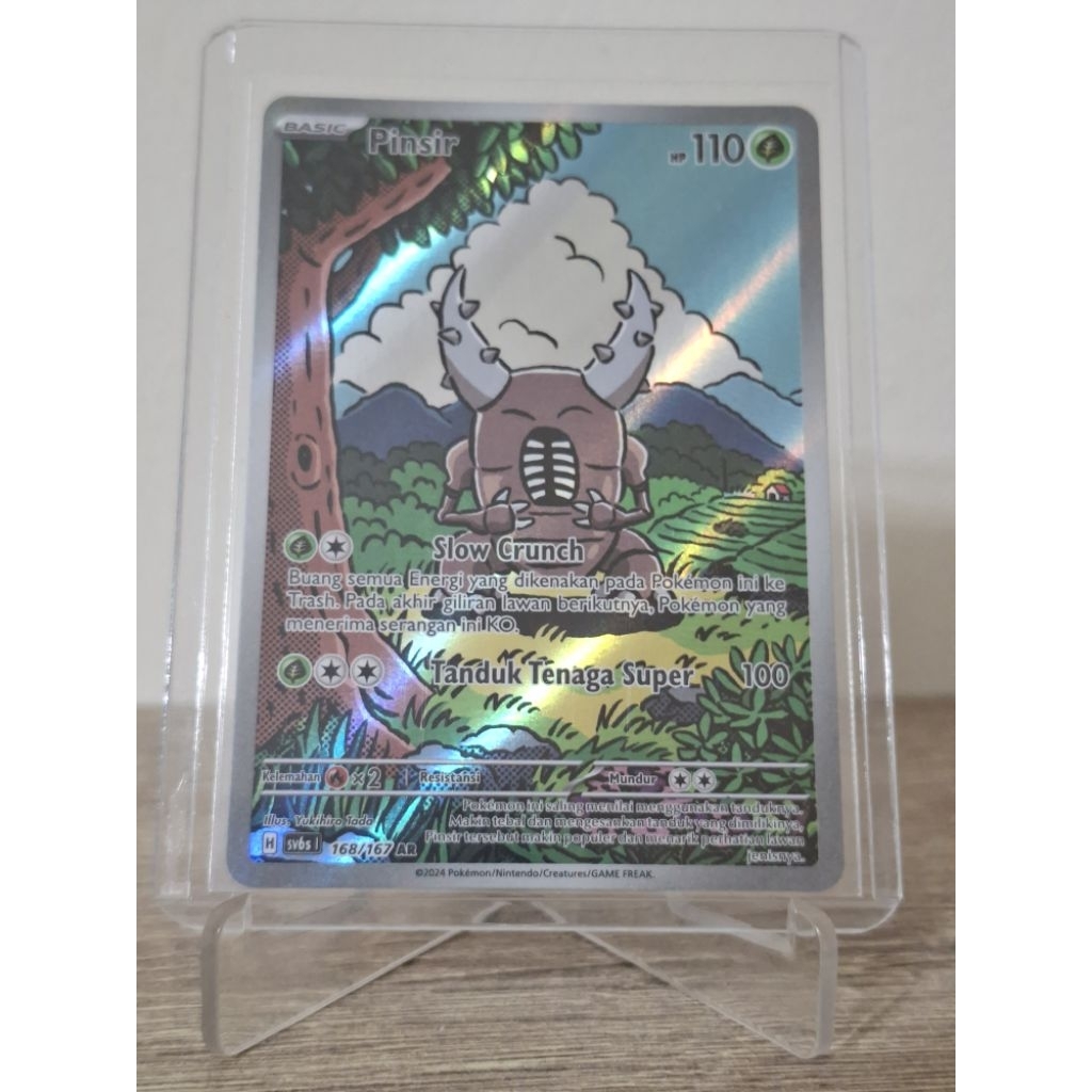 Pinsir AR SV6s 168/167 - Pokemon TCG Indonesia