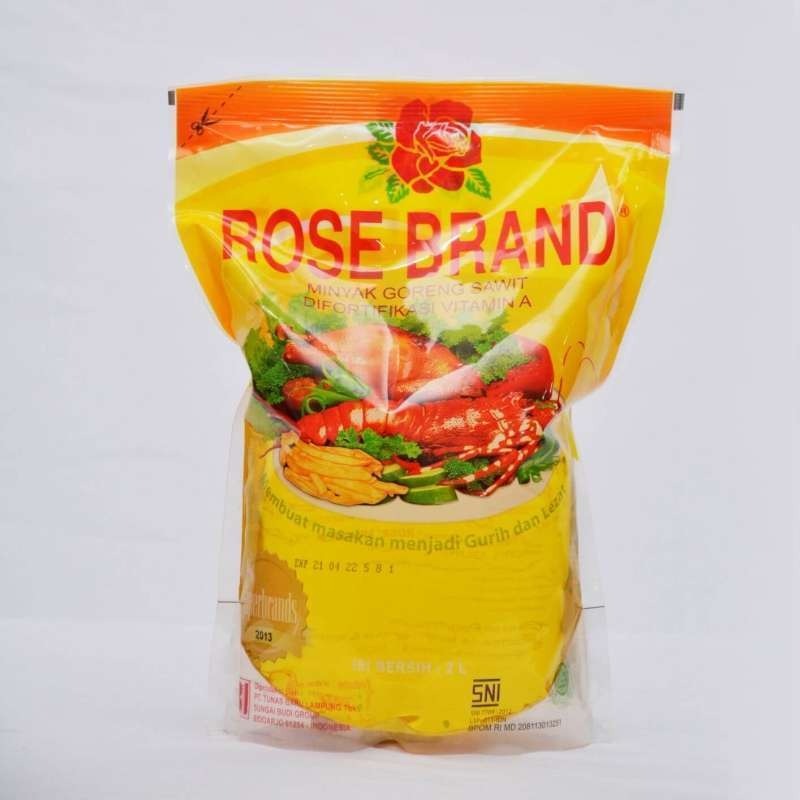 

[oddsolshop] pekanbaru/Rose Brand Minyak Goreng 2L / 2000ML Cooking Oil Kemasan Pouch Refill