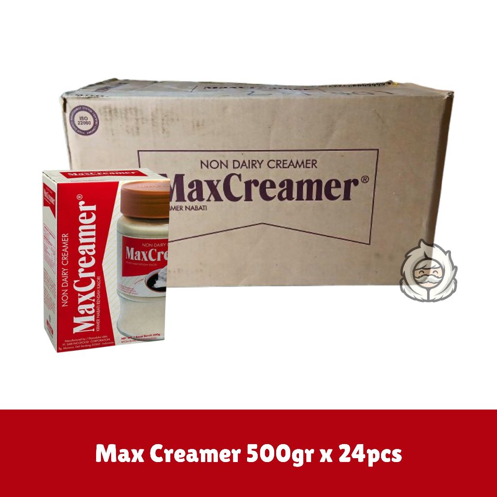 

[1 Dus] Max Creamer 500gr Non Dairy - Krimer Nabati 500gr x24pcs
