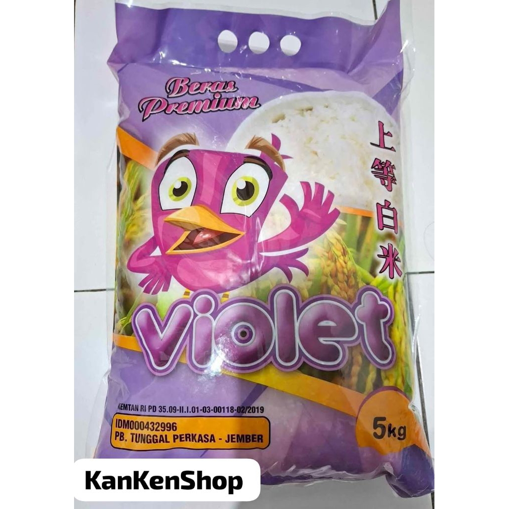 

BERAS violet 5kg premium 1sak
