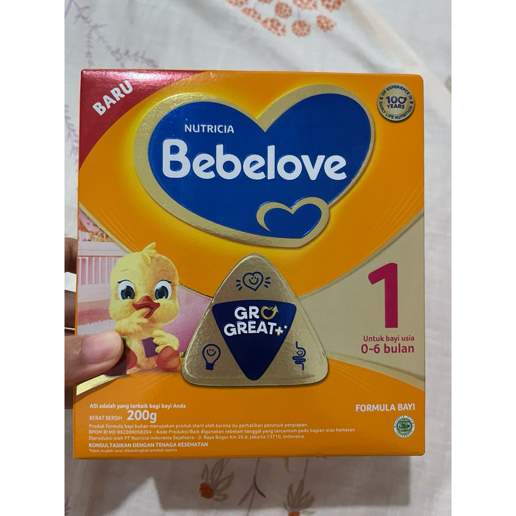 Nutricia Bebelove 0-6 bulan 200 gram