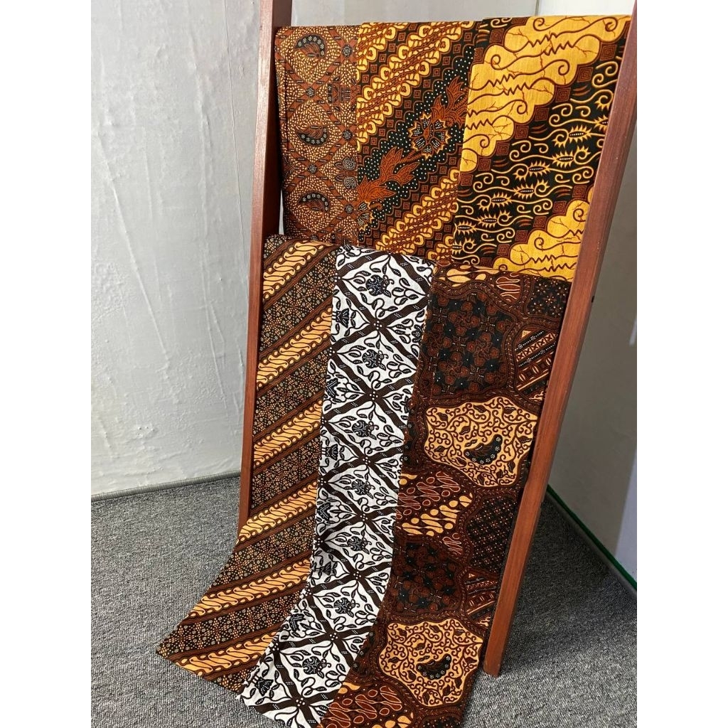 Selendang Kebaya Batik Katun Syal Batik Selendang Wisuda