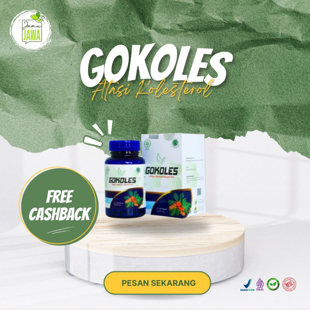 GOKOLES OBAT HERBAL AMPUH MENGATASI KOLESTEROL