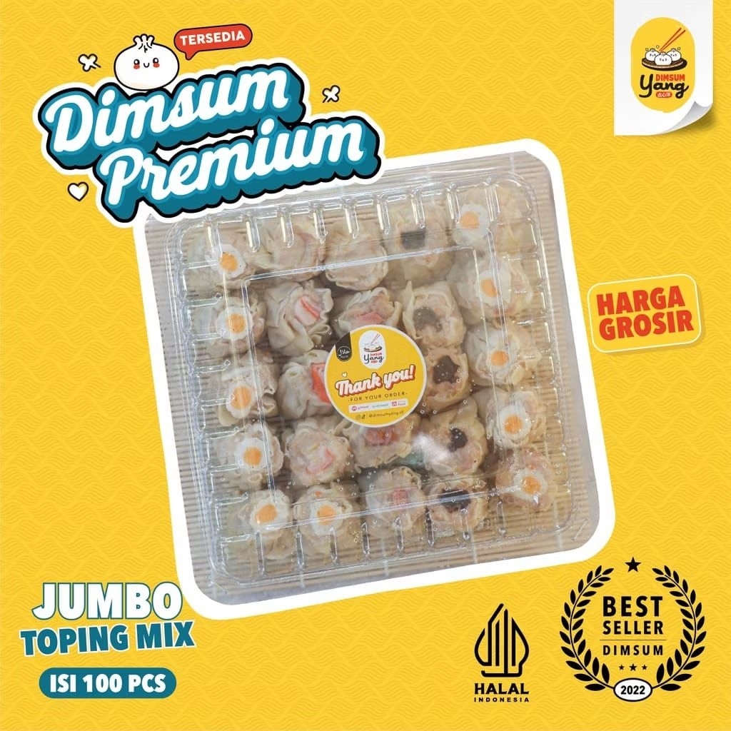 

Dimsum ayam Halal jumbo 50pcs