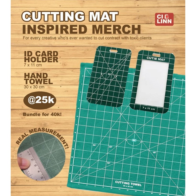 

[CILINN] Cutting Mat Inspired Merch
