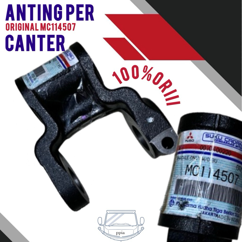 anting per canter original MC114507 / spring shackle colt diesel / shackel per canter / ayunan per c