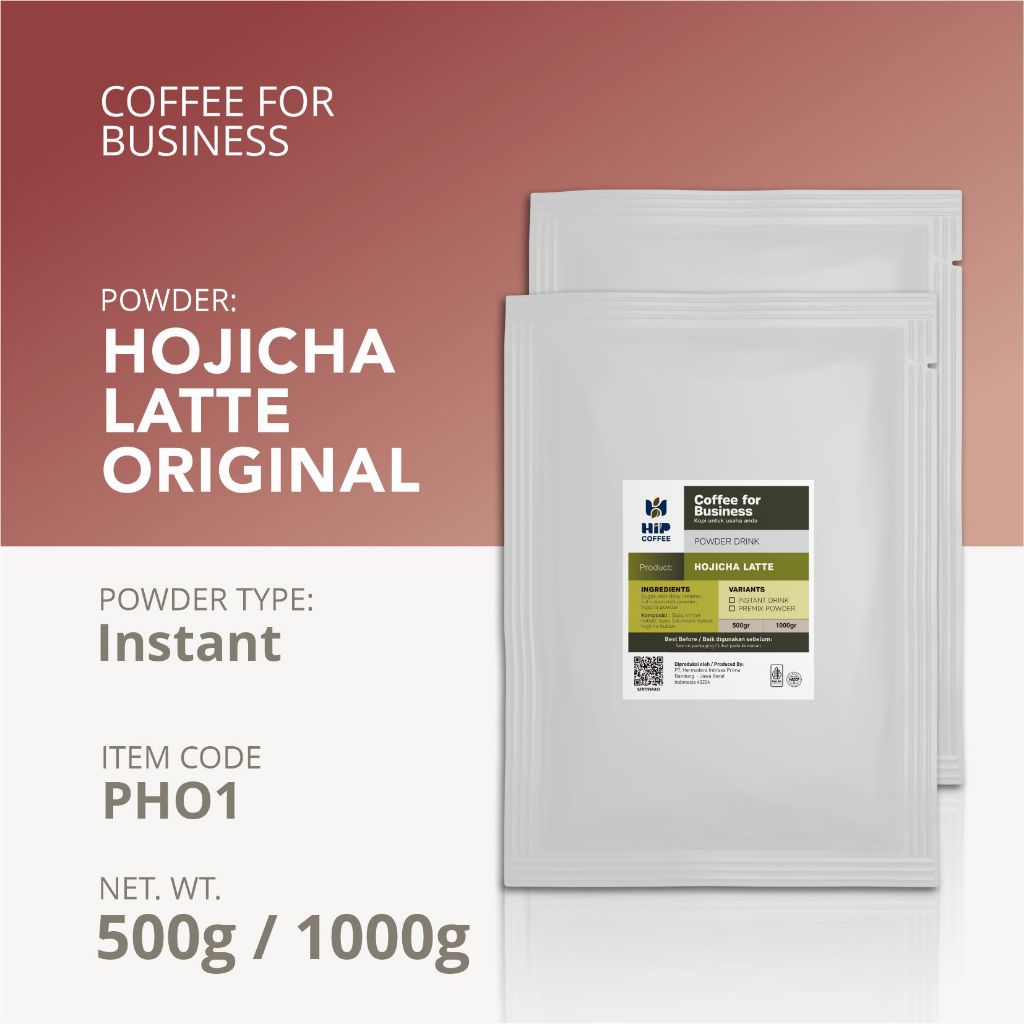 

HOJICHA LATTE ORIGINAL - POWDER DRINK