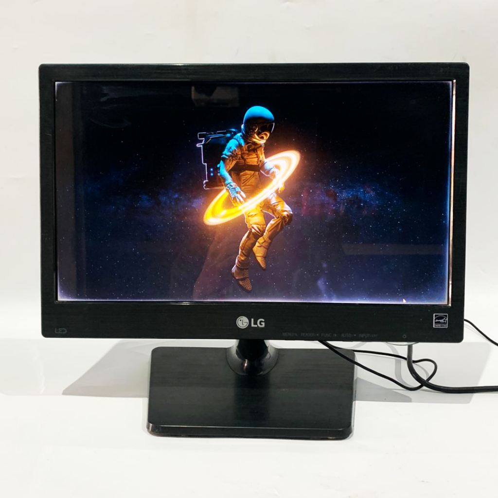 Monitor Merk Lg Led 16 Inch Wide - Bekas Minus - Murah