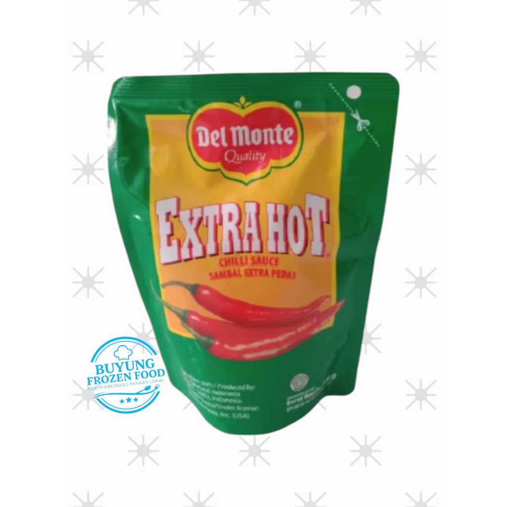 

DELMONTE EXTRA HOT PEDAS 200 GRAM / 500 GRAM