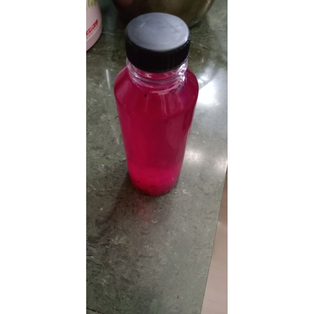 

jus buah naga 1liter / minuman buah naga 1liter home made