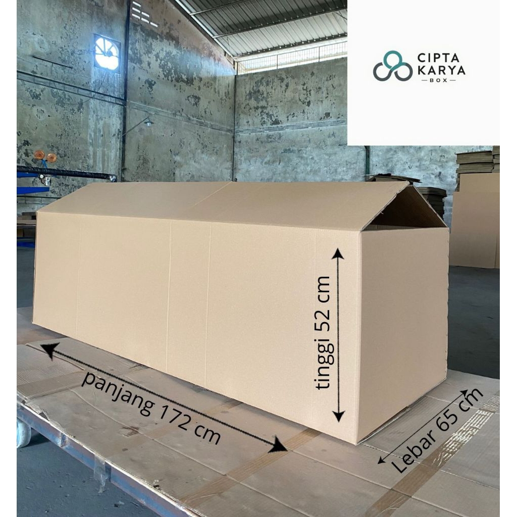 

kardus packing box jumbo uk 172 x 65 x 52