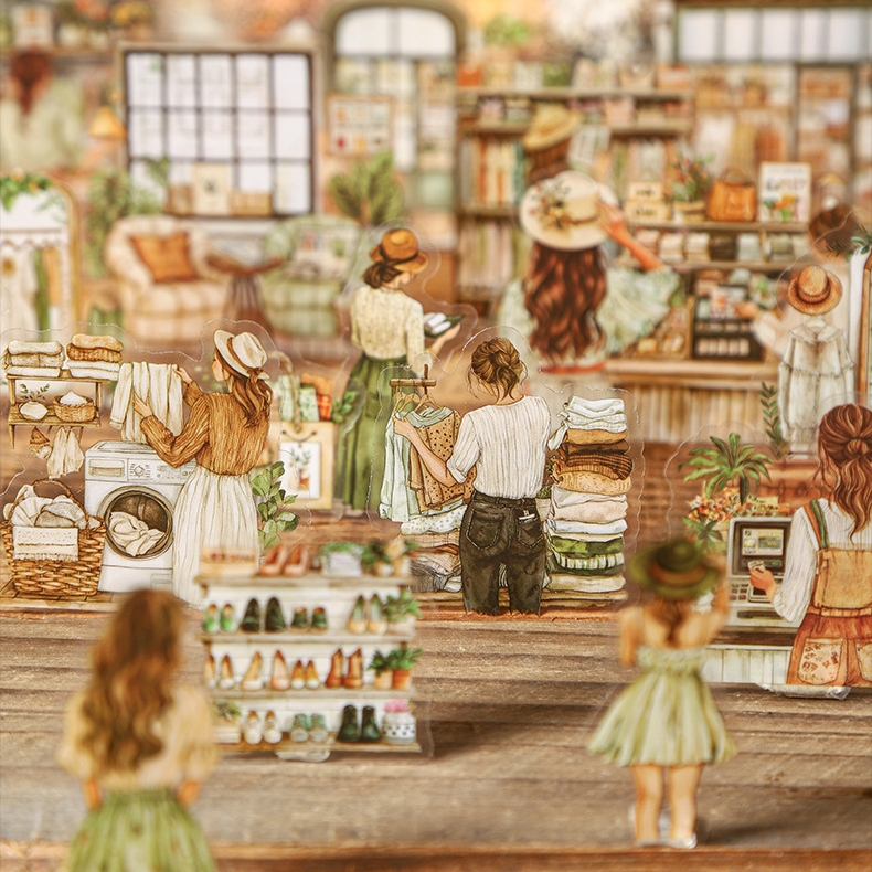 

[Artopia] 20pcs Sticker Weekend Time WT Stiker Hobi Travel Rumah Tangga Bangunan Paris