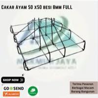 Cakar Ayam 50 x50 besi 8mm FULL