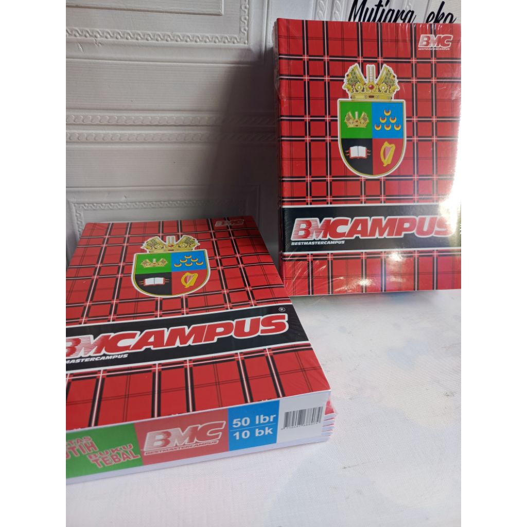 

Buku Tulis BMCAMPUS 50 Lembar 1 pack (10 buku)