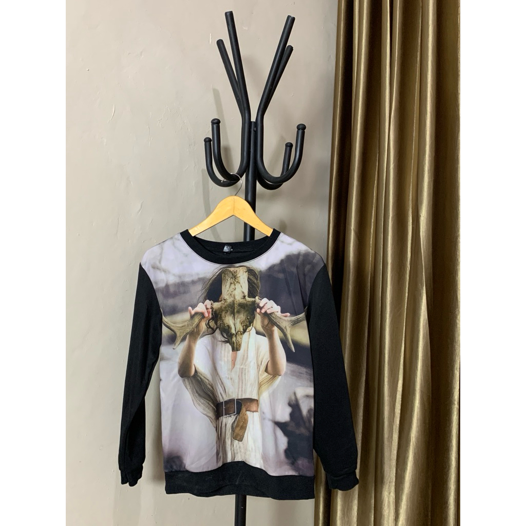 preloved sweater/sweater preloved/preloved crewneck/prelove blouse/preloved premium