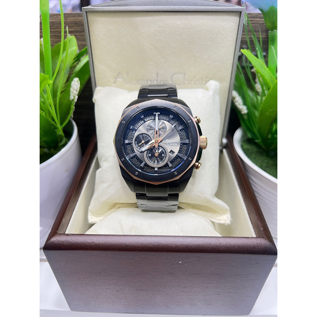 JAM TANGAN PRIA ALEXANDRE CHRISTIE SERI 6611