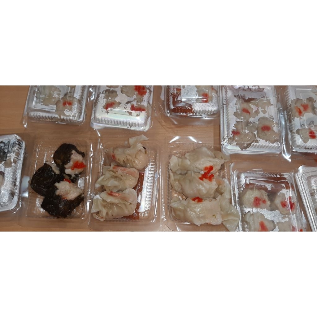 

dimsum masak ayam, kepiting, udang