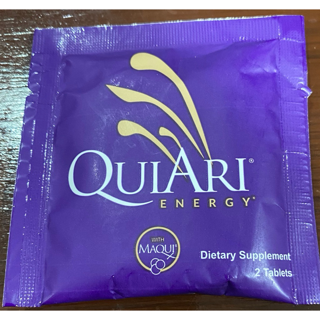 

Quari energy supplement sachet