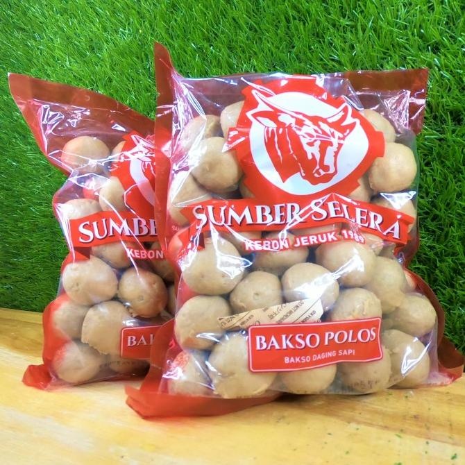 

Bakso Sumber Selera Polos Isi 50 - Enak, Murah, Halal