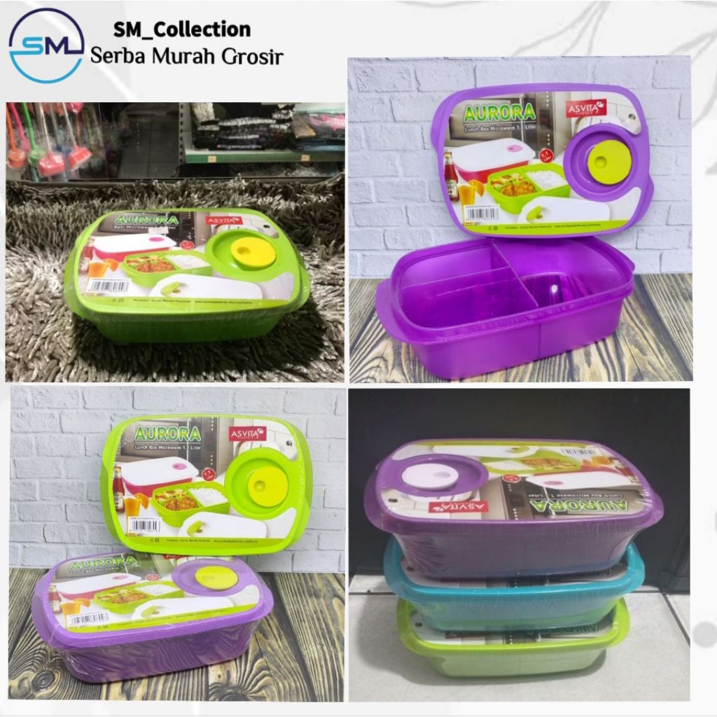 tempat nasi/kotak bekal/tepak nasi/kotak nasi/kotak nasi asvita Rmc 155