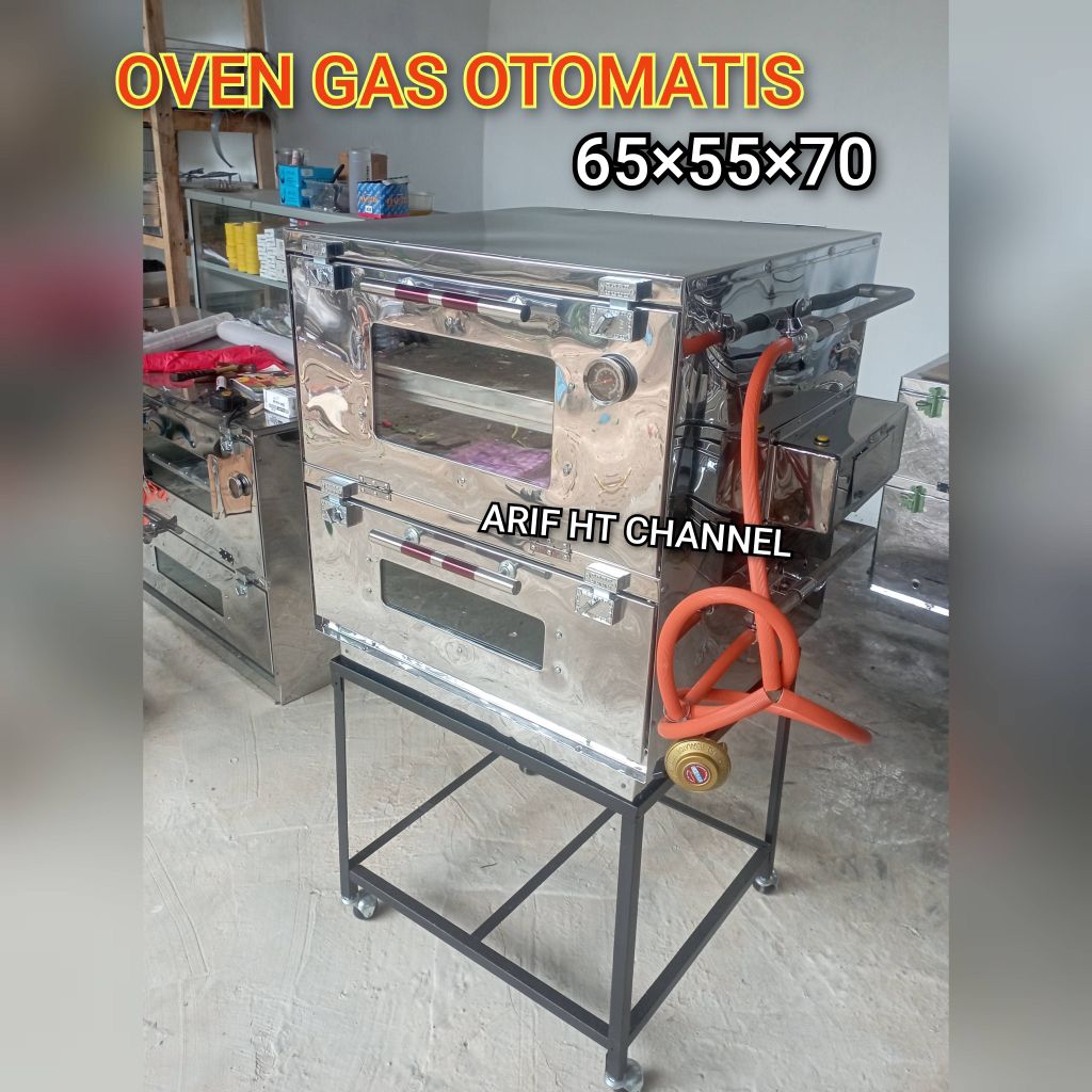 OVEN GAS otomatis 65×55×70