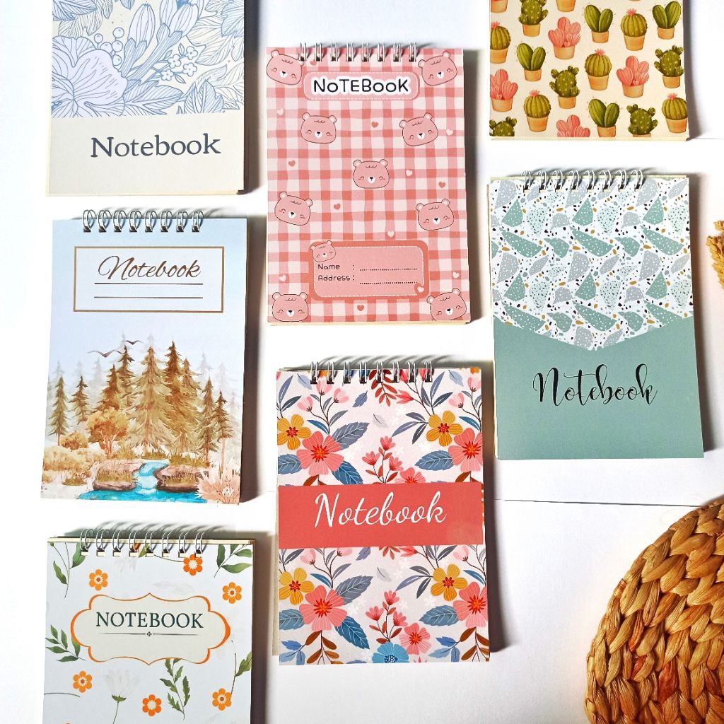 

Notebook lucu, notebook estetik termurah harga grosir banyak motif ukuran A6