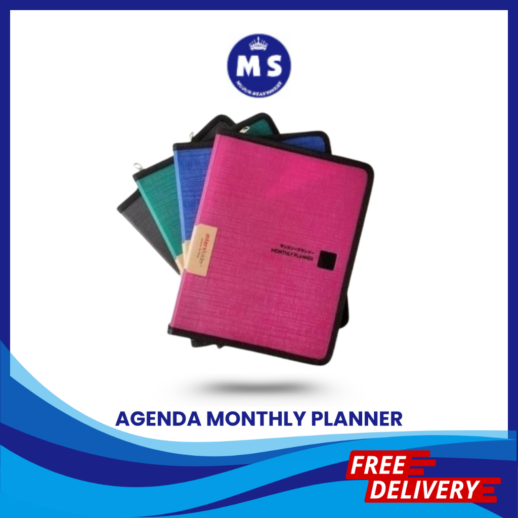 

AGENDA MONTHLY PLANNER INTER X FOLDER