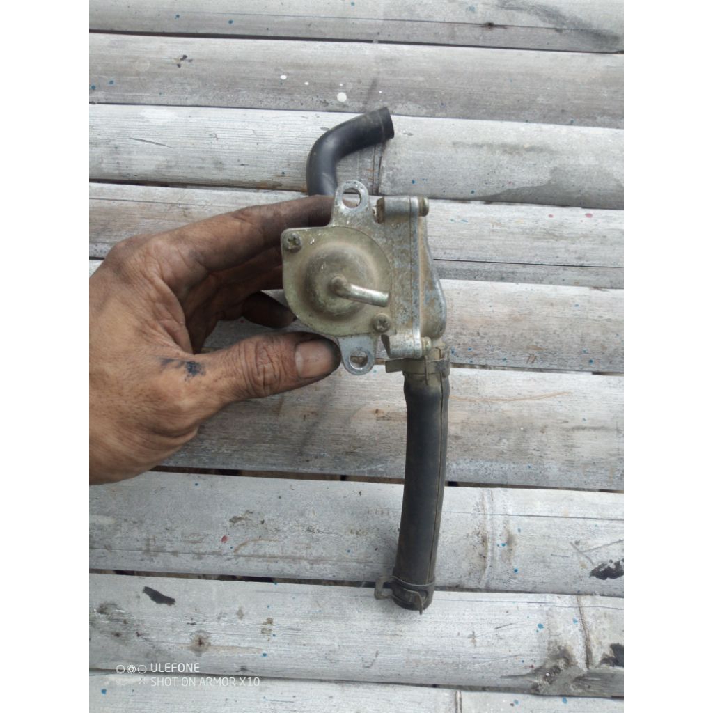 emisi gas buang scorpio original bekas