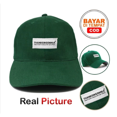 Topi Baseball Distro Bordir Gaya Korea Pria Wanita Thanksinsomnia / Topi distro terbaru thanksinsomn