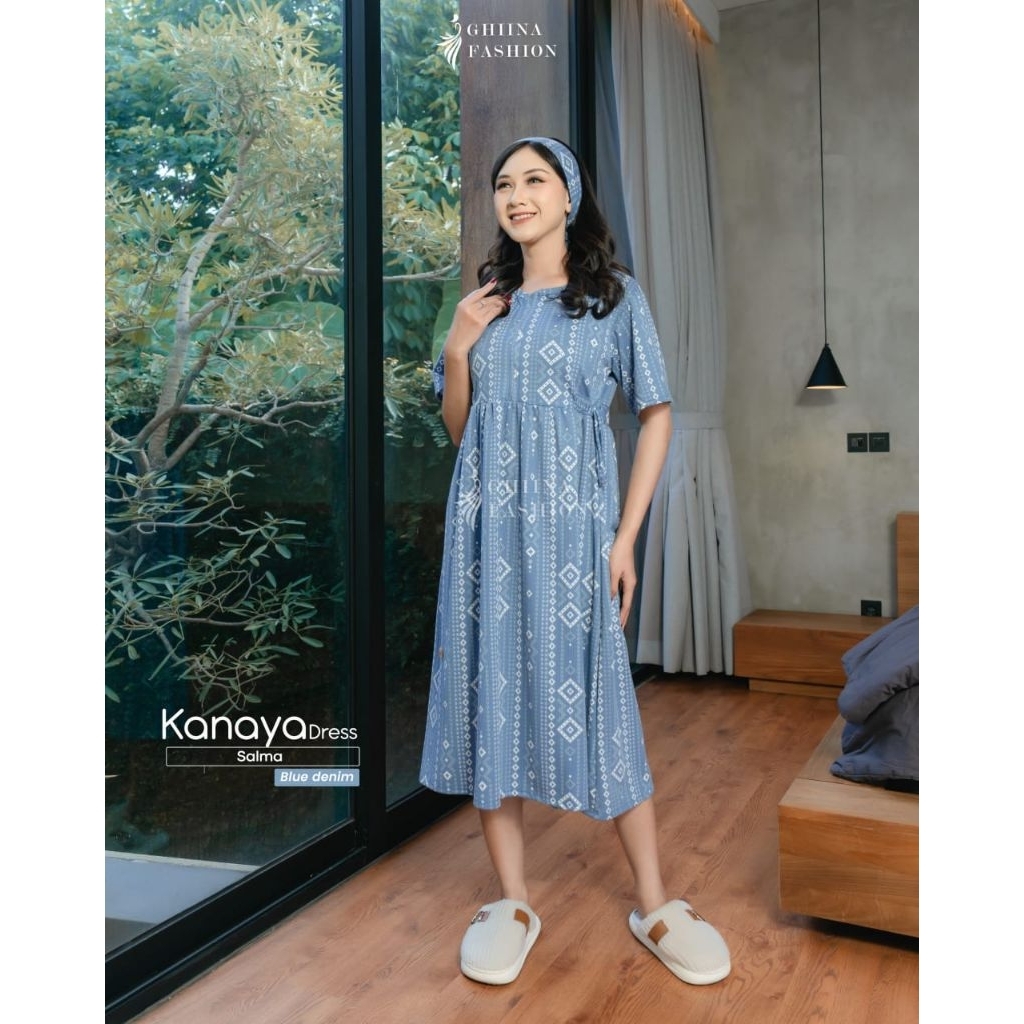 READY STOK FERIZA DRESS, CELINE DRESS, KANAYA DRESS By Daster Ghina Fashion