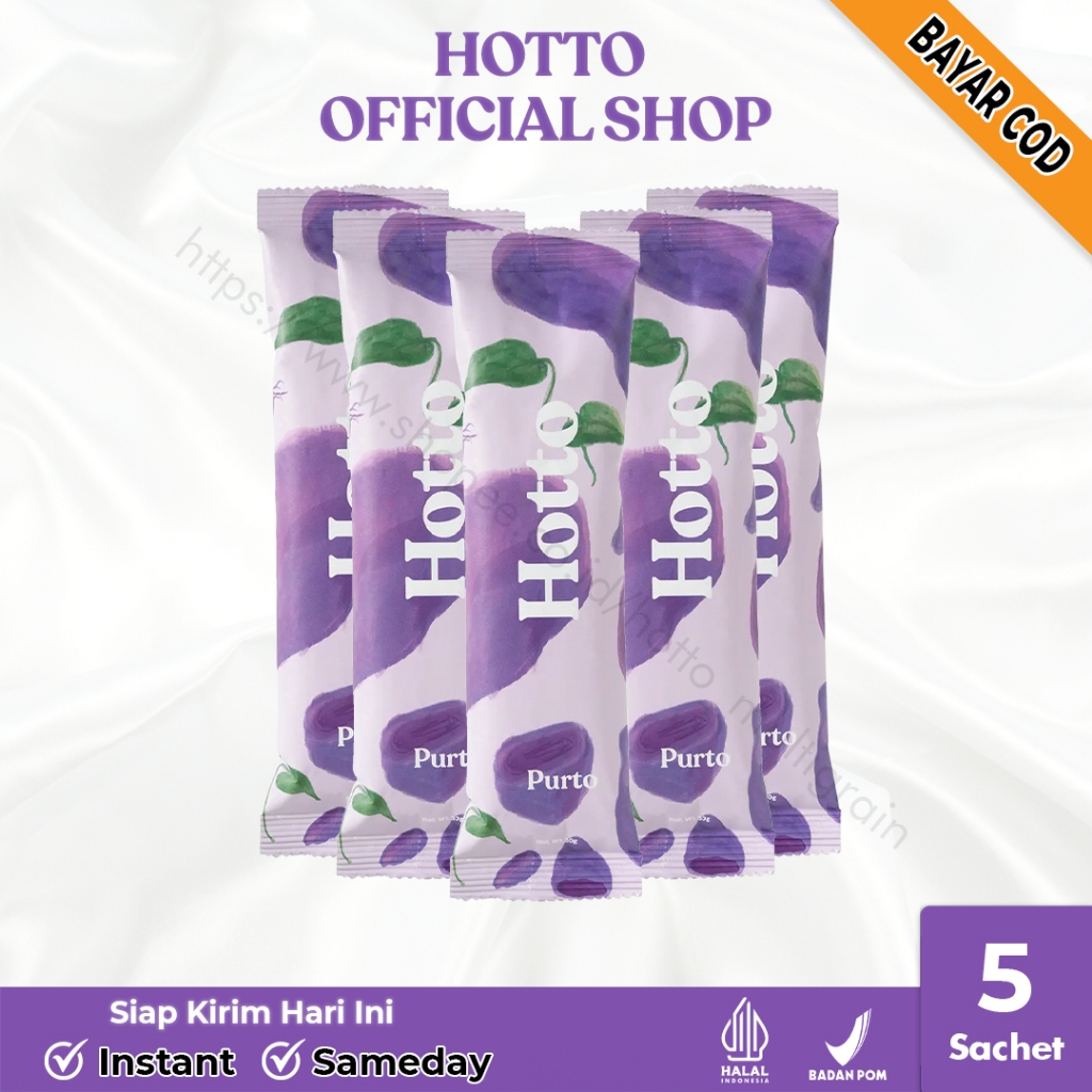 

1 POUCH Hotto Purto Multigrain with Purple Potato (16 Sachet) OAT hokto