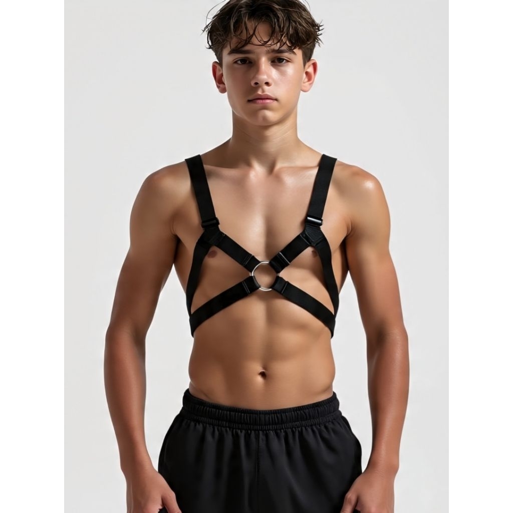 Harness Pria hollow With ring
