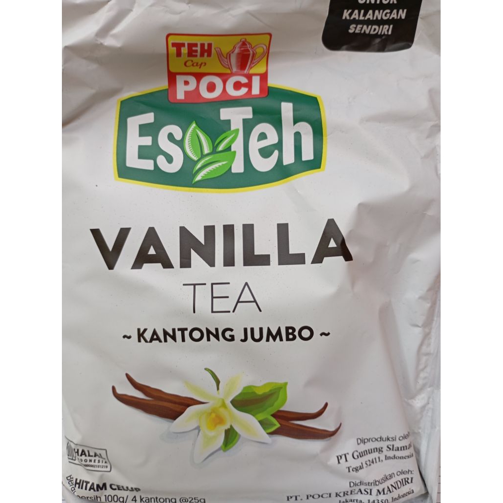 Teh Poci Vanilla Tea Kantong Jumbo