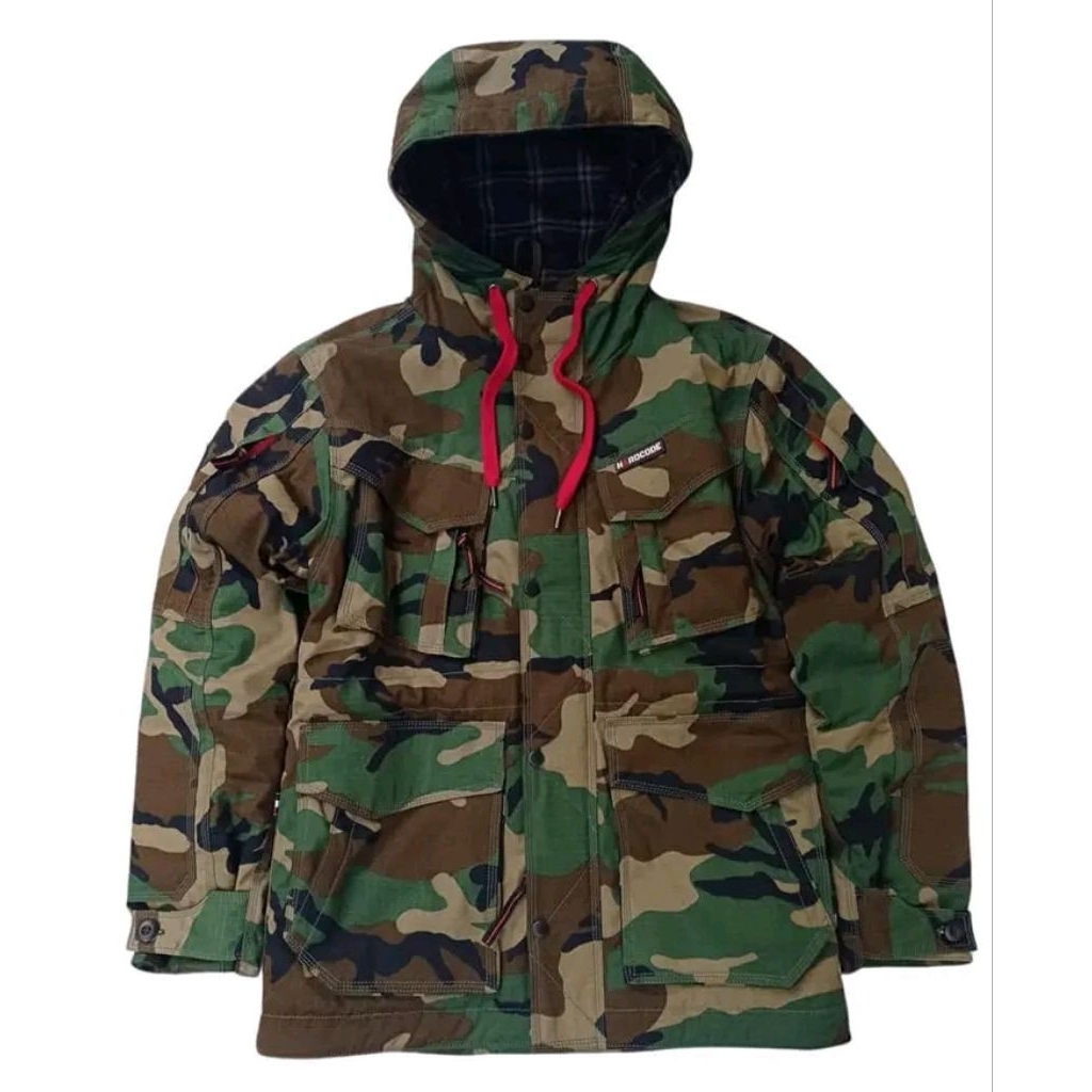 Jaket parka Usa Woodland