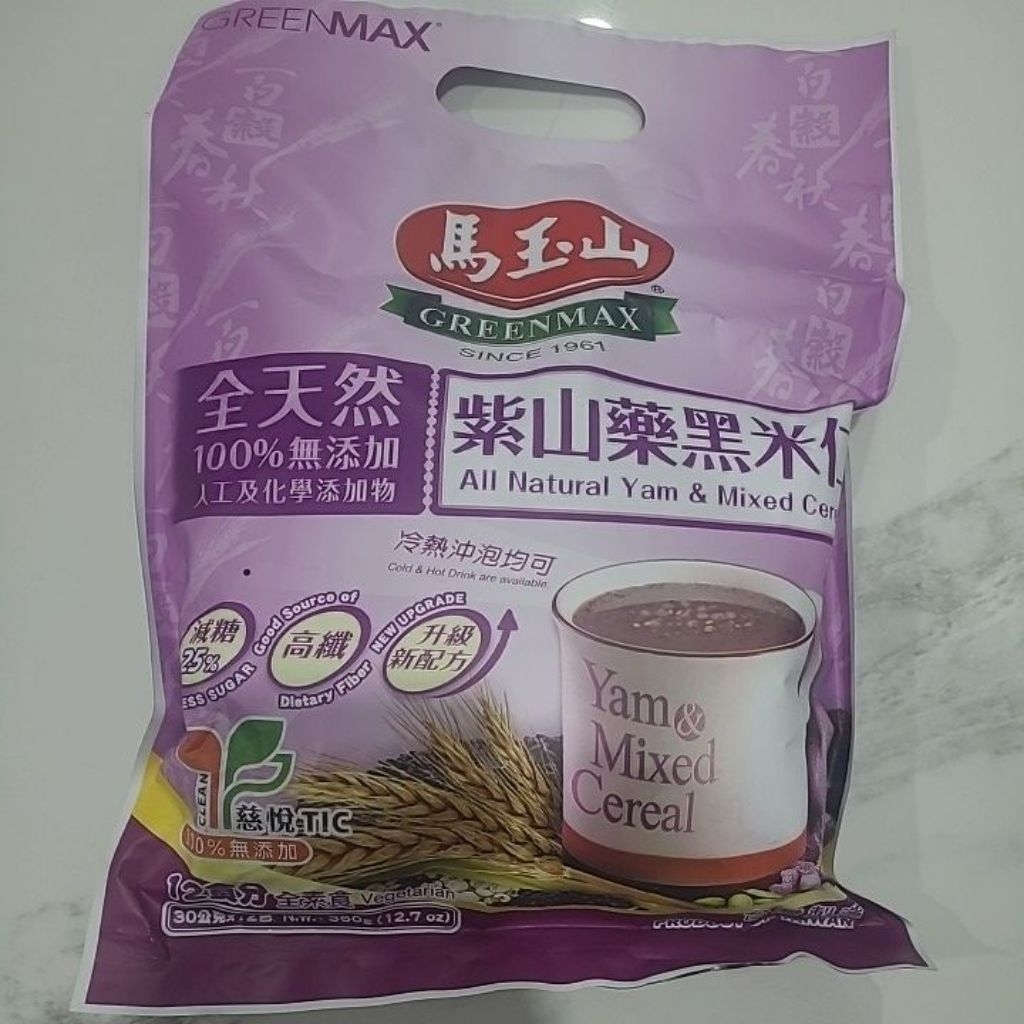 

Greenmax All Natural Yam & Mixed Cereal